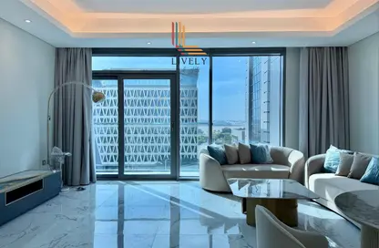 Apartment - 2 Bedrooms - 3 Bathrooms for rent in Marina Tower 23 - Marina District - Lusail Apartment - 2 Bedrooms - 3 Bathrooms for rent in Marina Tower 23 - Marina District - Lusail