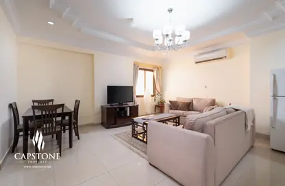Living / Dining Room image for: Apartment - 1 Bedroom - 2 Bathrooms for rent in Al Khalidiya Street - Najma - Doha, Image 1