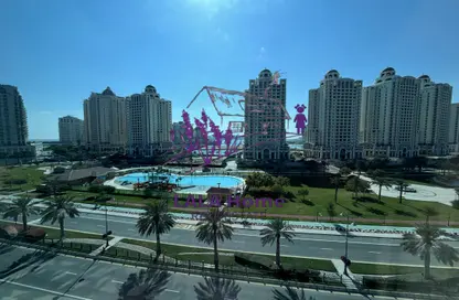 Apartment - 1 Bedroom - 2 Bathrooms for rent in Viva Central - Viva Bahriyah - The Pearl Island - Doha