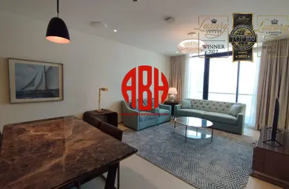 Apartment - 2 Bedrooms - 3 Bathrooms for rent in Marina Tower 02 - Marina District - Lusail