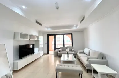 Apartment - 1 Bedroom - 2 Bathrooms for rent in One Porto Arabia - Porto Arabia - The Pearl Island - Doha