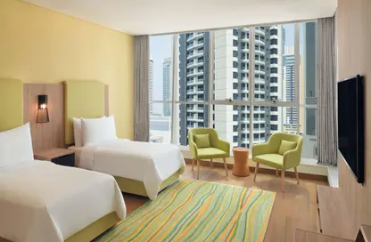 Hotel Apartments - Studio - 1 Bathroom for rent in Element City Center - Bulmasan Street - West Bay - Doha