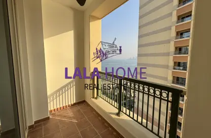 Apartment - 1 Bedroom - 2 Bathrooms for rent in Viva West - Viva Bahriyah - The Pearl Island - Doha