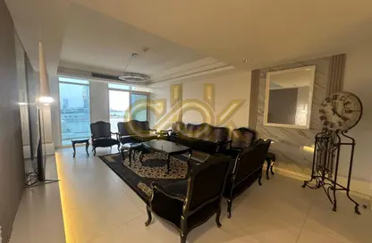 شقة - 2 غرف نوم - 4 حمامات للايجار في كريستال ريزيدنس - جزيرة جيوان - جزيرة اللؤلؤة - الدوحة