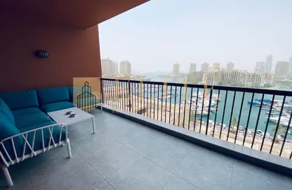 Apartment - 2 Bedrooms - 2 Bathrooms for sale in East Porto Drive - Porto Arabia - The Pearl Island - Doha