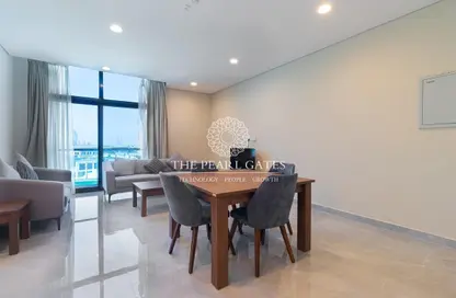 شقة - 2 غرف نوم - 2 حمامات للايجار في شقق جاردينو - جزيرة اللؤلؤة - الدوحة