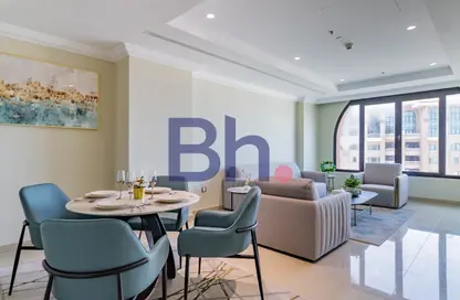 Apartment - 1 Bedroom - 2 Bathrooms for rent in West Porto Drive - Porto Arabia - The Pearl Island - Doha