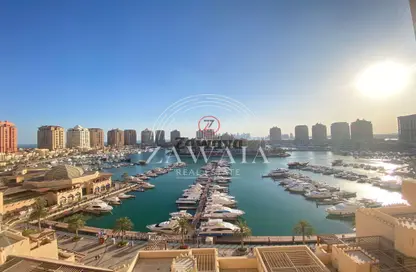Apartment - Studio - 1 Bathroom for rent in West Porto Drive - Porto Arabia - The Pearl Island - Doha