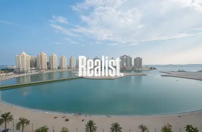 Apartment - 2 Bedrooms - 4 Bathrooms for sale in Viva West - Viva Bahriyah - The Pearl Island - Doha