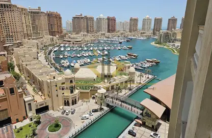 Apartment - 2 Bedrooms - 3 Bathrooms for sale in East Porto Drive - Porto Arabia - The Pearl Island - Doha