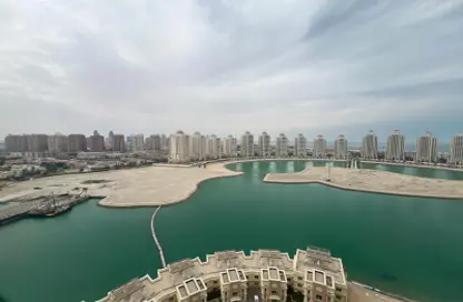 (بنتهاوس  (روف - 4 غرف نوم - 4 حمامات للايجار في تاور 29 - فيفا بحرية - جزيرة اللؤلؤة - الدوحة