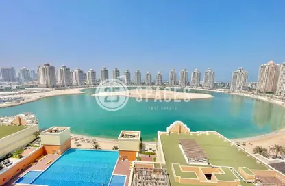 Apartment - 1 Bedroom - 2 Bathrooms for rent in Al Mutahidah Tower - Viva Bahriyah - The Pearl Island - Doha