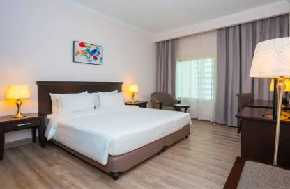 صورة لـ غرفة- غرفة النوم شقة - 1 حمام للايجار في فندق و اجنحة ازدان - الخليج الغربي - الدوحة ، صورة رقم 1