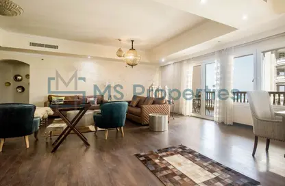 Apartment - 3 Bedrooms - 4 Bathrooms for rent in West Porto Drive - Porto Arabia - The Pearl Island - Doha
