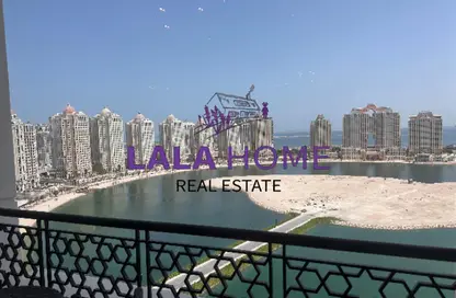 شقة - 3 غرف نوم - 4 حمامات للايجار في فيفا بحرية شرق - فيفا بحرية - جزيرة اللؤلؤة - الدوحة