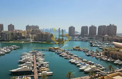 Apartment - 2 Bedrooms - 3 Bathrooms for rent in East Porto Drive - Porto Arabia - The Pearl Island - Doha