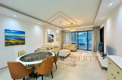 Apartment - 1 Bedroom - 2 Bathrooms for rent in Lusail Marina Heights - Marina District - Lusail