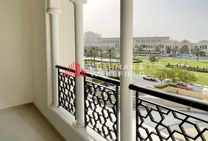 شقة - غرفة نوم - 1 حمام للايجار في فيفا غرب - فيفا بحرية - جزيرة اللؤلؤة - الدوحة