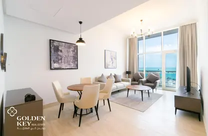 Apartment - 1 Bedroom - 2 Bathrooms for rent in Marina Tower 02 - Marina District - Lusail