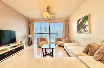 Apartment - 1 Bedroom - 2 Bathrooms for rent in Burj DAMAC Marina - Marina District - Lusail Apartment - 1 Bedroom - 2 Bathrooms for rent in Burj DAMAC Marina - Marina District - Lusail