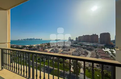 Apartment - Studio - 1 Bathroom for rent in Tower 2 - Viva Bahriyah - The Pearl Island - Doha