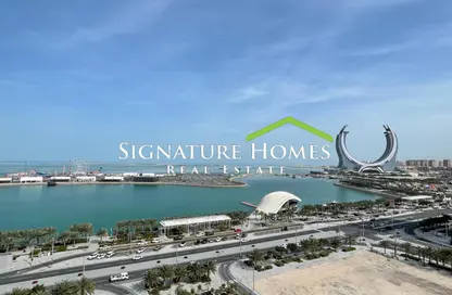 Apartment - 3 Bedrooms - 3 Bathrooms for rent in Marina Residences 195 - Marina District - Lusail