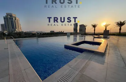 Apartment - 1 Bedroom - 2 Bathrooms for rent in FJ8 Residential Tower - Marina District - Lusail