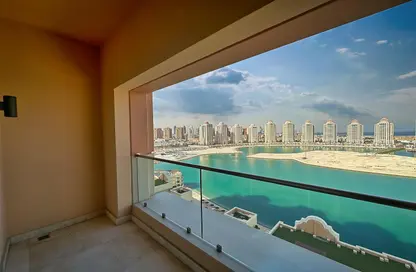 شقة - 3 غرف نوم - 3 حمامات للايجار في ابراج المتحدة - فيفا بحرية - جزيرة اللؤلؤة - الدوحة