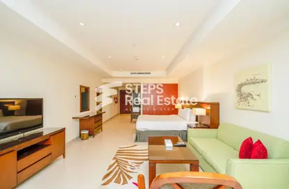 Apartment - Studio - 1 Bathroom for rent in Marina Gate - Porto Arabia - The Pearl Island - Doha
