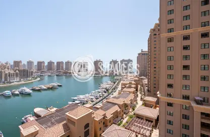 Apartment - 1 Bedroom - 2 Bathrooms for sale in West Porto Drive - Porto Arabia - The Pearl Island - Doha