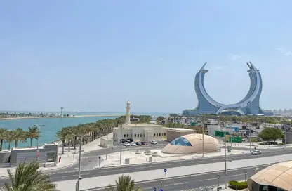 شقة - غرفة نوم - 2 حمامات للايجار في لوسيل ريسيدينس - منطقة المارينا - الوسيل