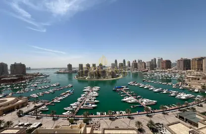 شقة - 2 غرف نوم - 3 حمامات للايجار في وان بورتو ارابيا - بورتو أرابيا - جزيرة اللؤلؤة - الدوحة