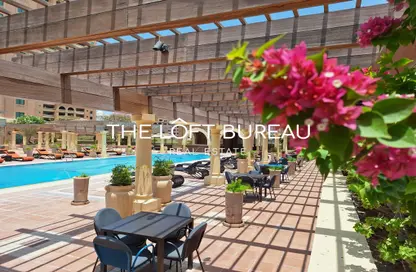 Pool image for: Apartment - 3 Bedrooms - 5 Bathrooms for sale in East Porto Drive - Porto Arabia - The Pearl Island - Doha, Image 1