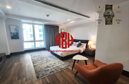 Apartment - Studio - 1 Bathroom for rent in Viva West - Viva Bahriyah - The Pearl Island - Doha