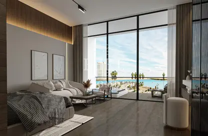 Room / Bedroom image for: Hotel Apartments - 1 Bathroom for sale in Qetaifan Islands - Lusail, Image 1