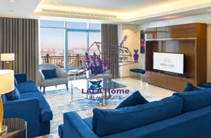 Penthouse - 3 Bedrooms - 4 Bathrooms for rent in Abraj Bay - Abraj Quartiers - The Pearl Island - Doha