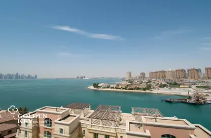 Apartment - Studio - 1 Bathroom for rent in Viva East - Viva Bahriyah - The Pearl Island - Doha