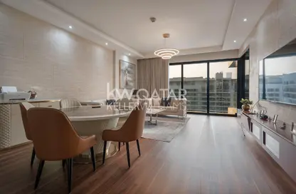 Apartment - 1 Bedroom - 2 Bathrooms for rent in Lusail Marina Heights - Marina District - Lusail