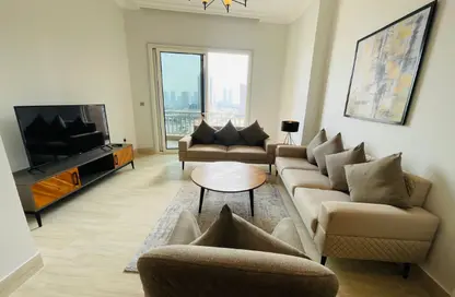 Apartment - 2 Bedrooms - 3 Bathrooms for rent in Lusail Marina Heights - Marina District - Lusail