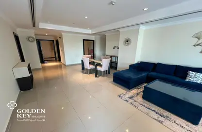 Apartment - 1 Bedroom - 2 Bathrooms for rent in West Porto Drive - Porto Arabia - The Pearl Island - Doha