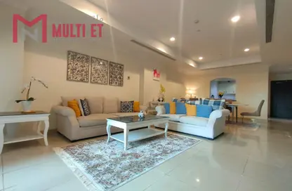 شقة - غرفة نوم - 2 حمامات للايجار في طريق بورتو الشرقي - بورتو أرابيا - جزيرة اللؤلؤة - الدوحة