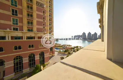 Apartment - Studio - 1 Bathroom for rent in Viva East - Viva Bahriyah - The Pearl Island - Doha