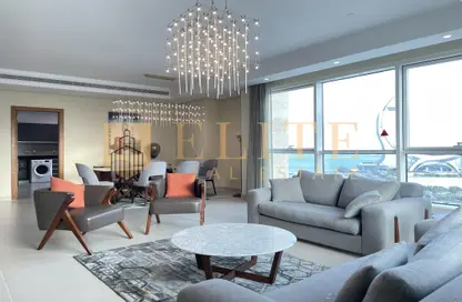 Apartment - 2 Bedrooms - 4 Bathrooms for rent in Lusail Residence - Marina District - Lusail