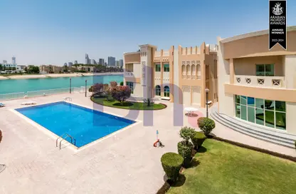 Pool image for: Villa - 4 Bedrooms - 5 Bathrooms for rent in Legtaifiya Lagoon - West Bay - Doha, Image 1