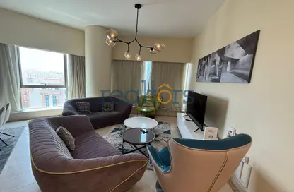 Apartment - 1 Bedroom - 2 Bathrooms for rent in Al Sadd Tourist Apartments - Al Sadd - Doha