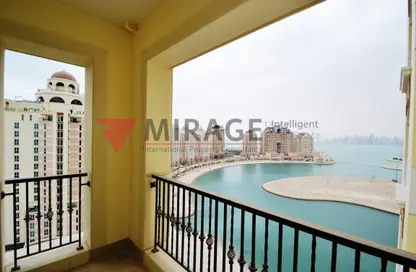 Balcony image for: Apartment - 2 Bedrooms - 3 Bathrooms for rent in Viva West - Viva Bahriyah - The Pearl Island - Doha, Image 1
