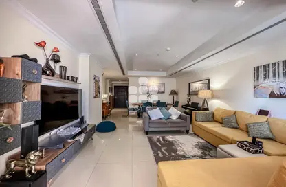 صورة لـ غرفة المعيشة شقة - غرفة نوم - 2 حمامات للبيع في برج 13 - بورتو أرابيا - جزيرة اللؤلؤة - الدوحة ، صورة رقم 1