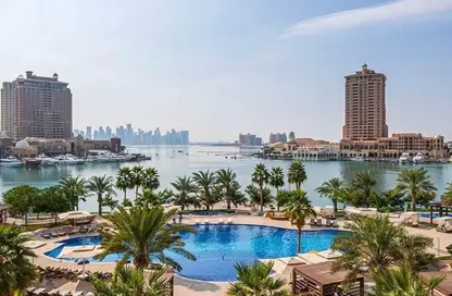 Hotel Apartments - 1 Bedroom - 2 Bathrooms for sale in The St. Regis Marsa Arabia Island - Marsa Arabia - The Pearl Island - Doha
