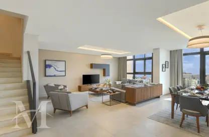 Duplex - 3 Bedrooms - 5 Bathrooms for rent in Le Mirage City Walk - Fereej Bin Mahmoud South - Fereej Bin Mahmoud - Doha