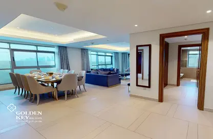 تاون هاوس - 3 غرف نوم - 5 حمامات للايجار في ابراج باي - منطقة الأبراج - جزيرة اللؤلؤة - الدوحة